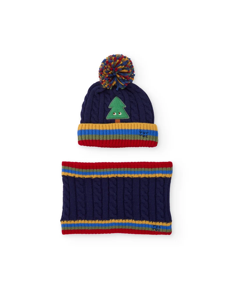 Tuc Tuc Tuc Tuc Boys Hat And Scarf